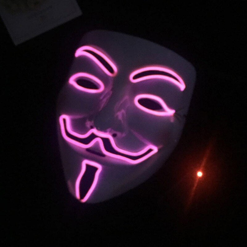 V For Vendetta LED-Maske