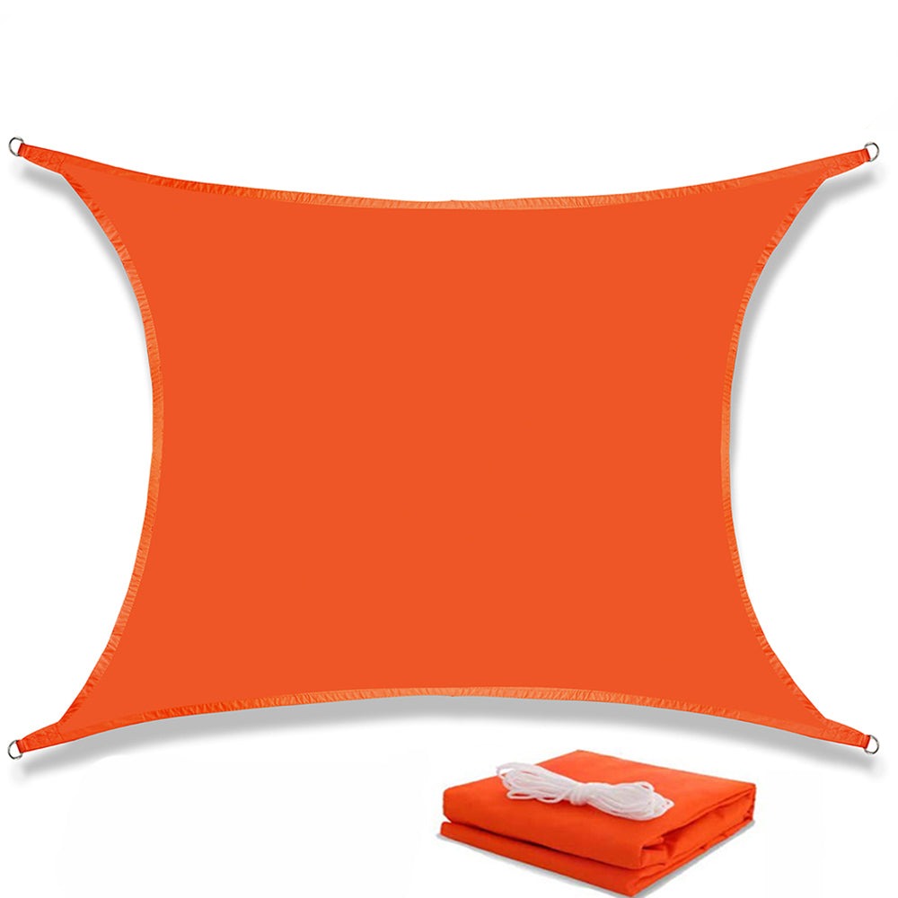 Rektangulært Vanntett Solseil