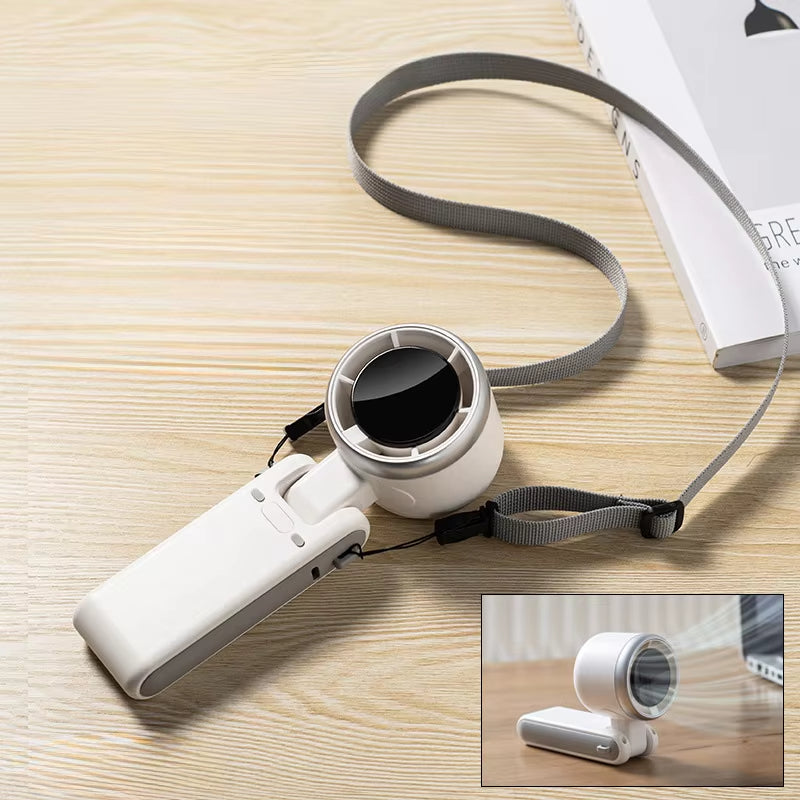 TurboBreeze - Håndholdt Mini-turbovifte for Reiser og Daglig Bruk