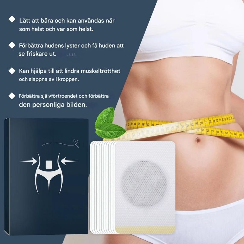 NaturoTrim - Økologisk Vekttapsplaster For En Økt Metabolisme og Fettforbrenning