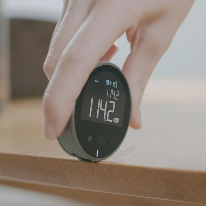 Rund Elektronisk Linjal Avstandsmåler