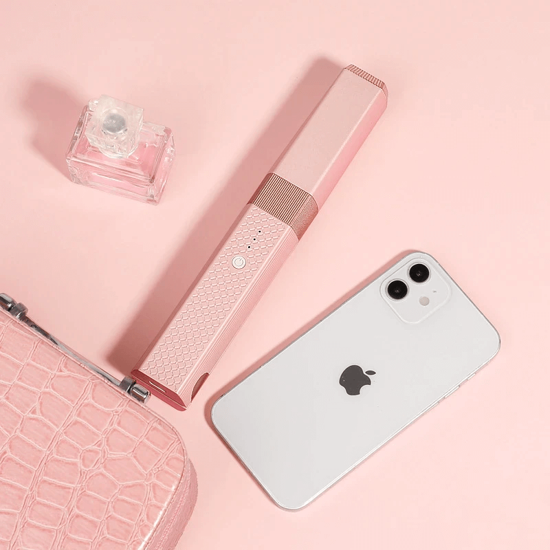 Oppladbar Mini Krøll- og Rettetang