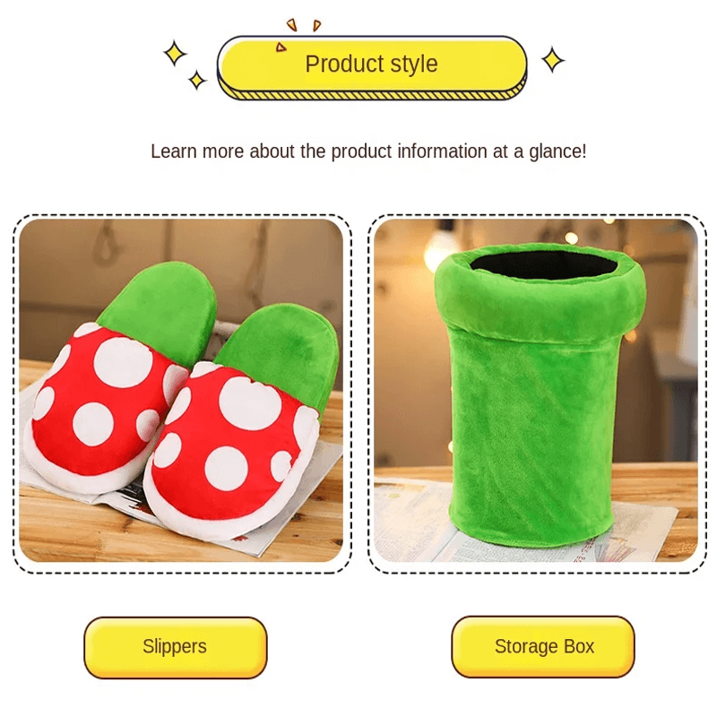 Søte Mario Bomullstoffler