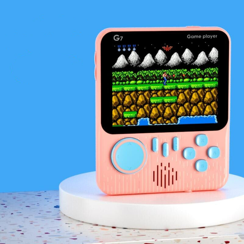 Tynn Håndholdt Retro Videospillkonsoll 666 Spill