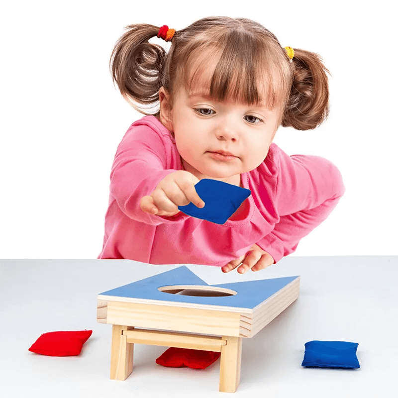 Kast Med Ertepose Cornhole Spill