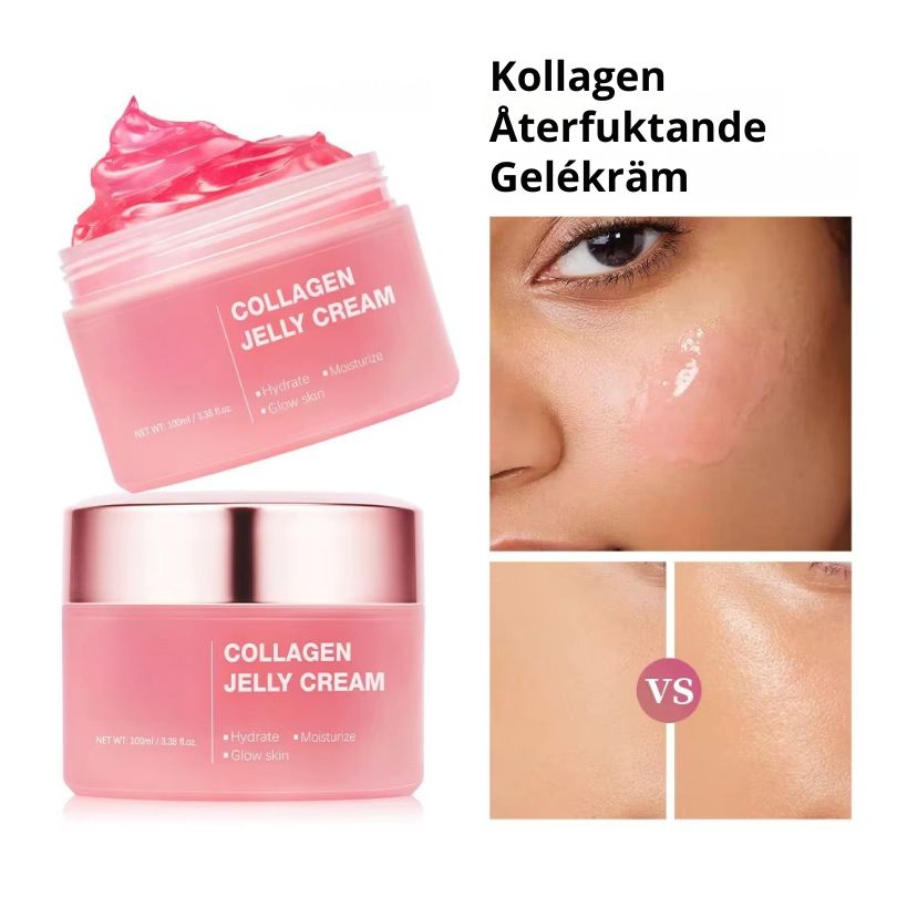 RevitaGlow - Kollagen Fuktighetsgivende Gelkrem For En Sunn Hud