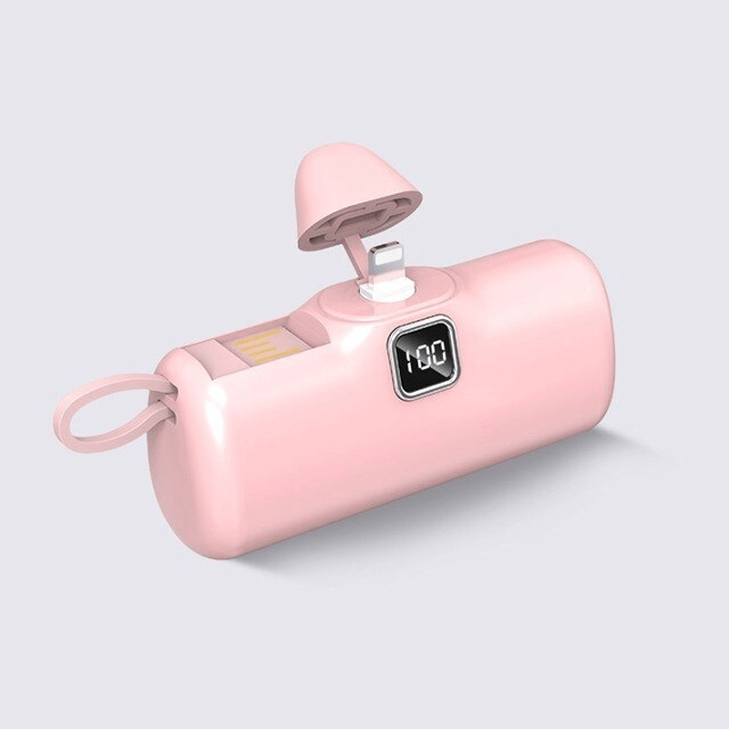 Bærbar Mini Powerbank 5000mAh