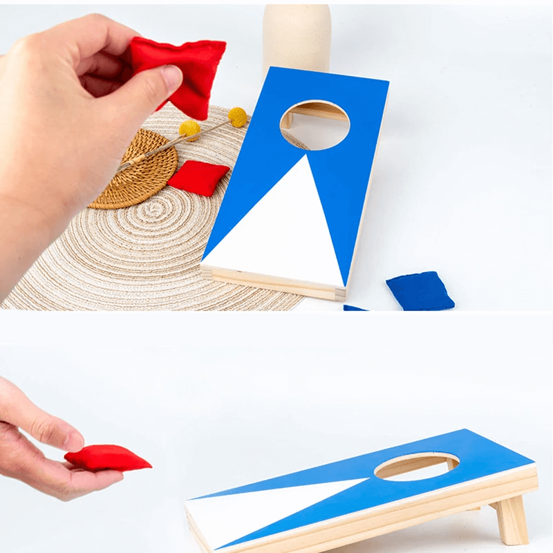 Kast Med Ertepose Cornhole Spill