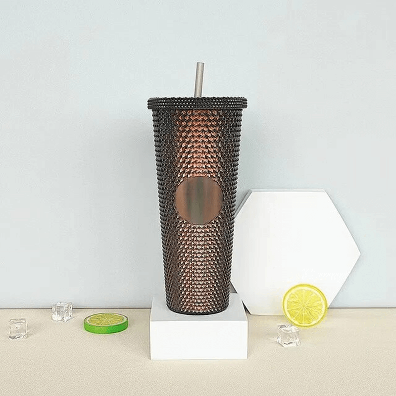 Gjenbrukbar Kopp med Sugerør 710ml