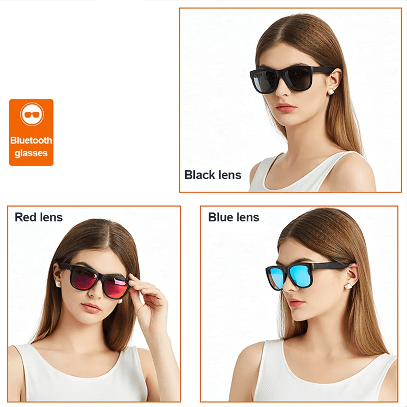 Smarte Bluetooth-briller med Høyttalere