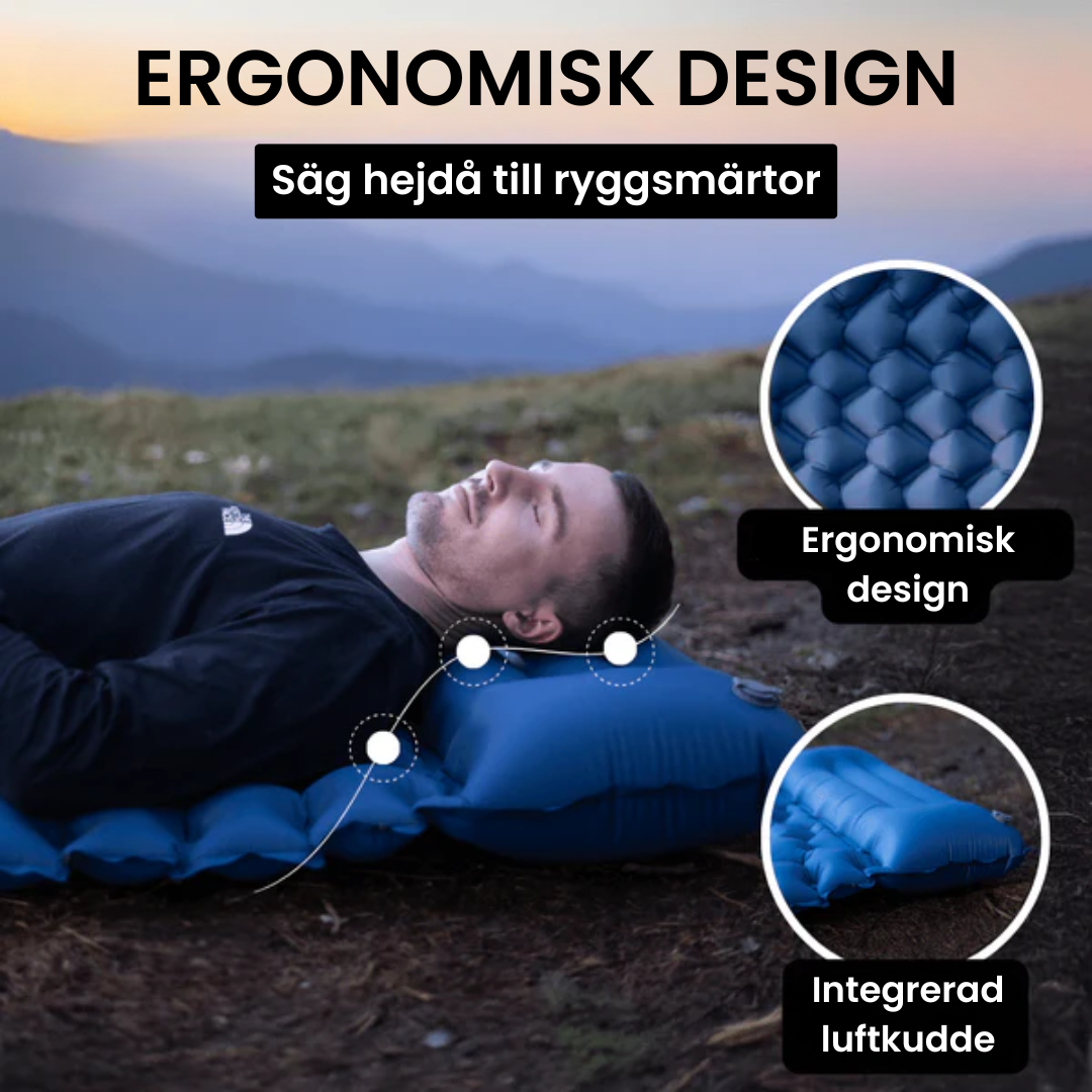 Ultralett og kompakt liggeunderlag