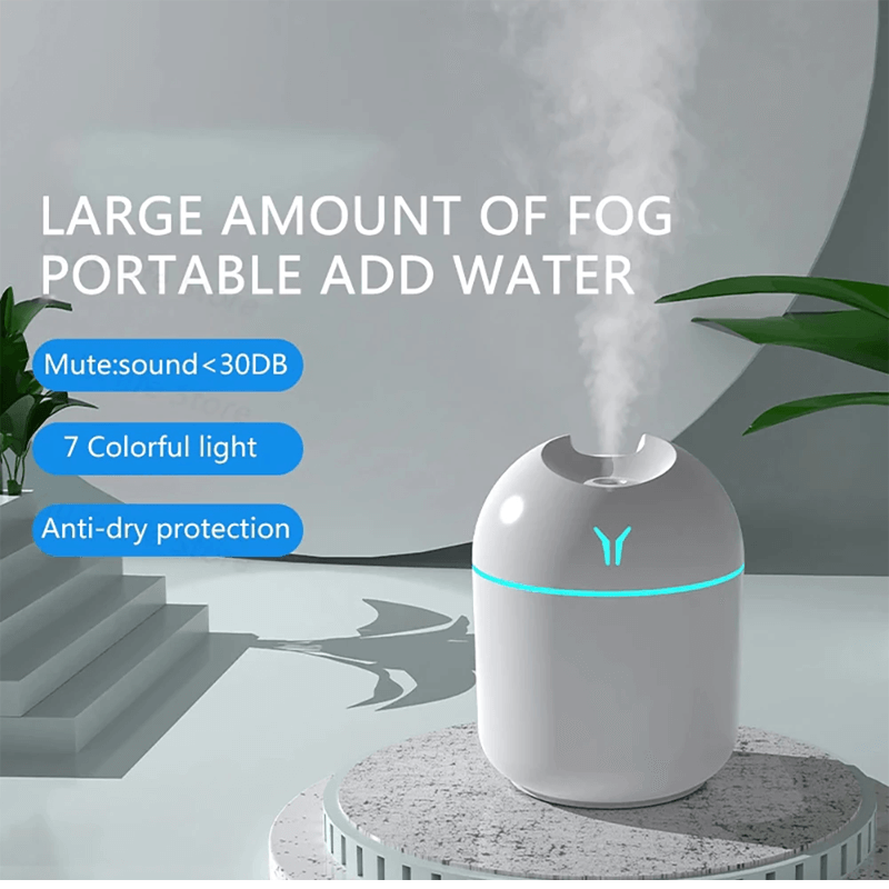 Mini Luftfukter & Luftrenser