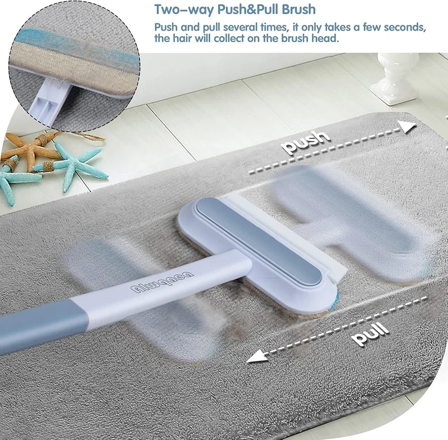 2-pakning kjæledyrhårfjerner for sofa, effektiv håroppsamling, hundehårfjerner, kattehårfjerner for tepper, klösestativ, sofa