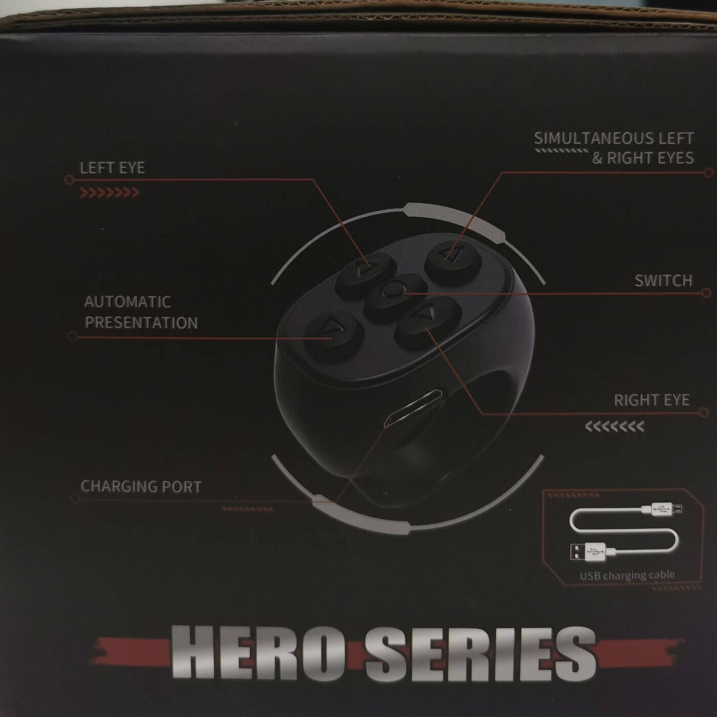 Spiderman Maske med Bevegelige Øyne