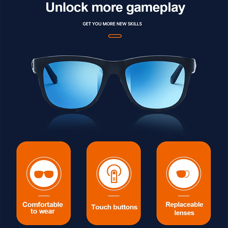 Smarte Bluetooth-briller med Høyttalere