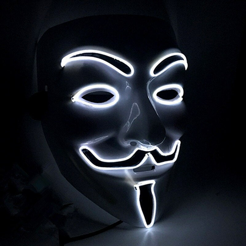V For Vendetta LED-Maske