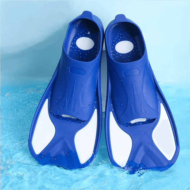 Slitesterke Svømmeføtter Svømmefinner Med Korte Blad