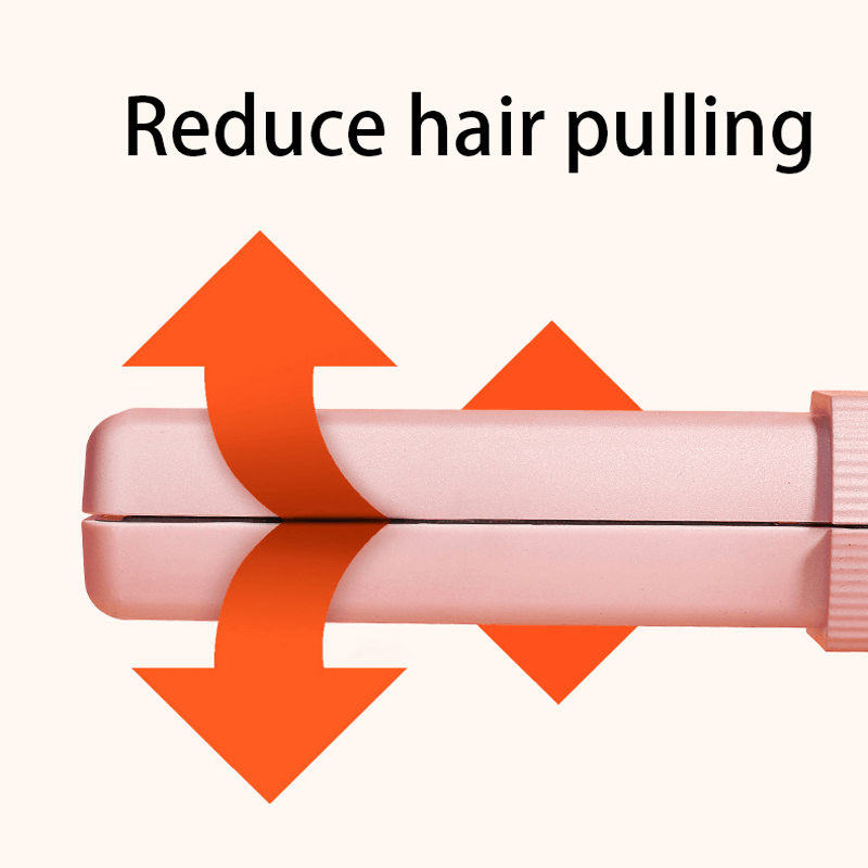 Oppladbar Mini Krøll- og Rettetang