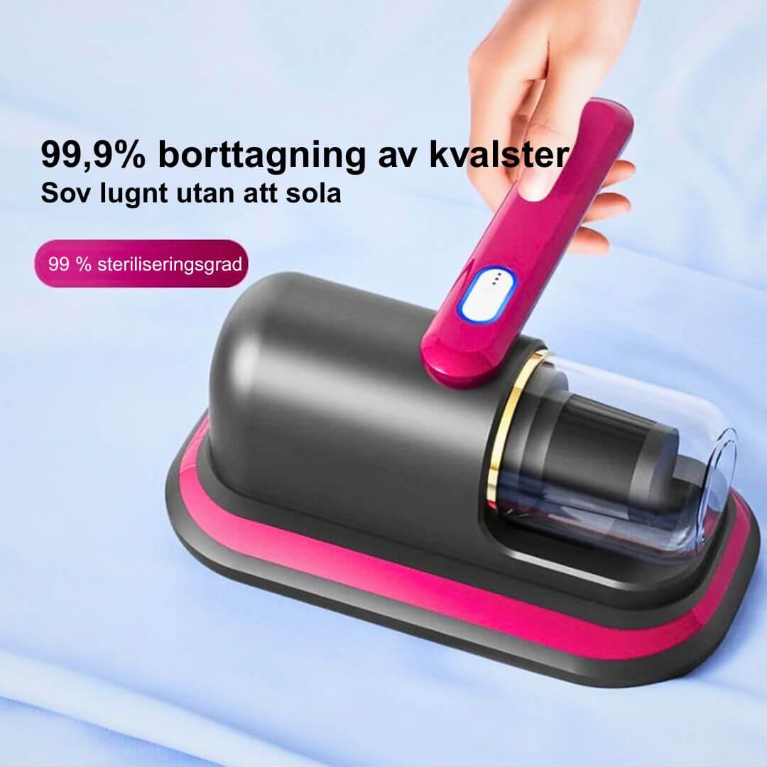 PureVac - 10kPa Trådløs Håndholdt Støvsuger for Madrass og Midd