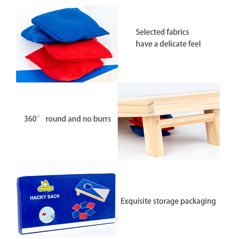 Kast Med Ertepose Cornhole Spill