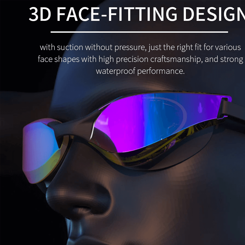 Vanntette Svømmebriller HD Voksen