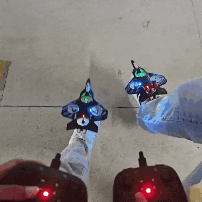 RC fighterjet™ – Det ultimate stuntflyet med volter, lys og rå flygestabilitet