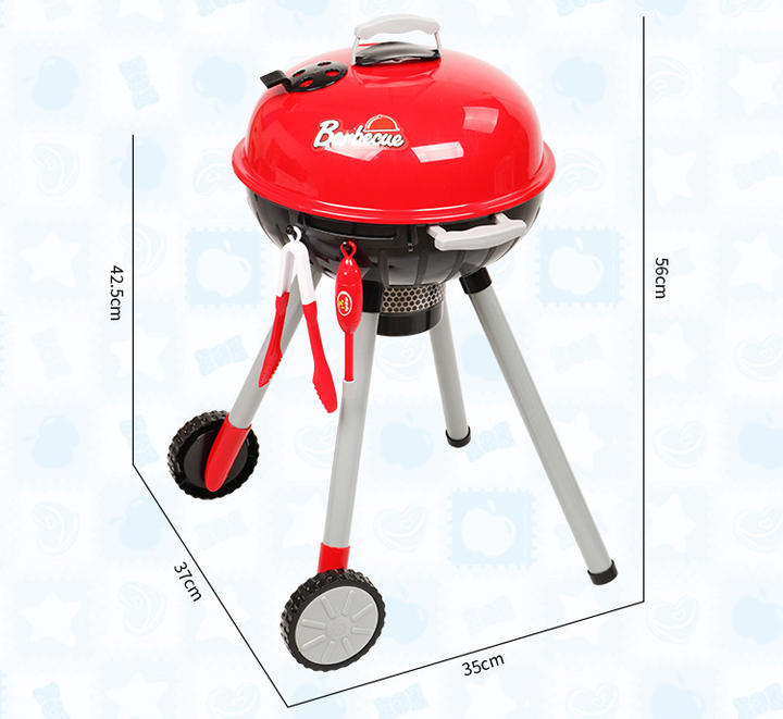 Elarve Kjøkken Leketøy Sett Interaktiv BBQ Grill Leketøy Sett for Barn