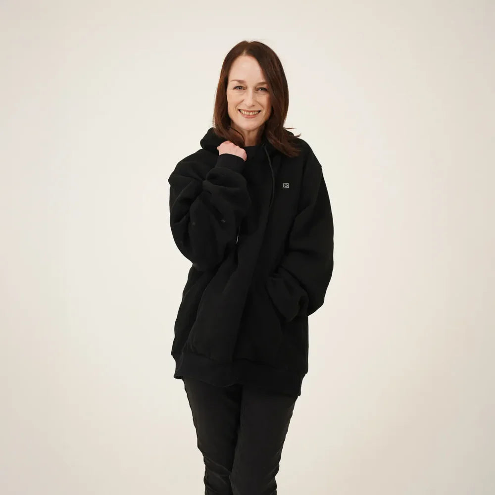 Toastyhoodie™ – Battery-Driven varmegenser med 3 nivåer