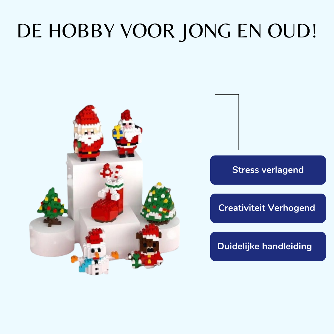 Julemini | byggeklosser