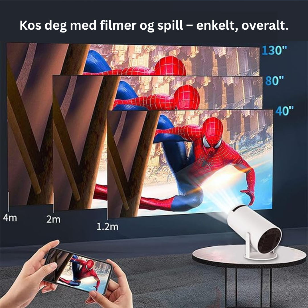 EliteCinema™ | Smart HD-projektor - opptil 4K HD-oppløsning