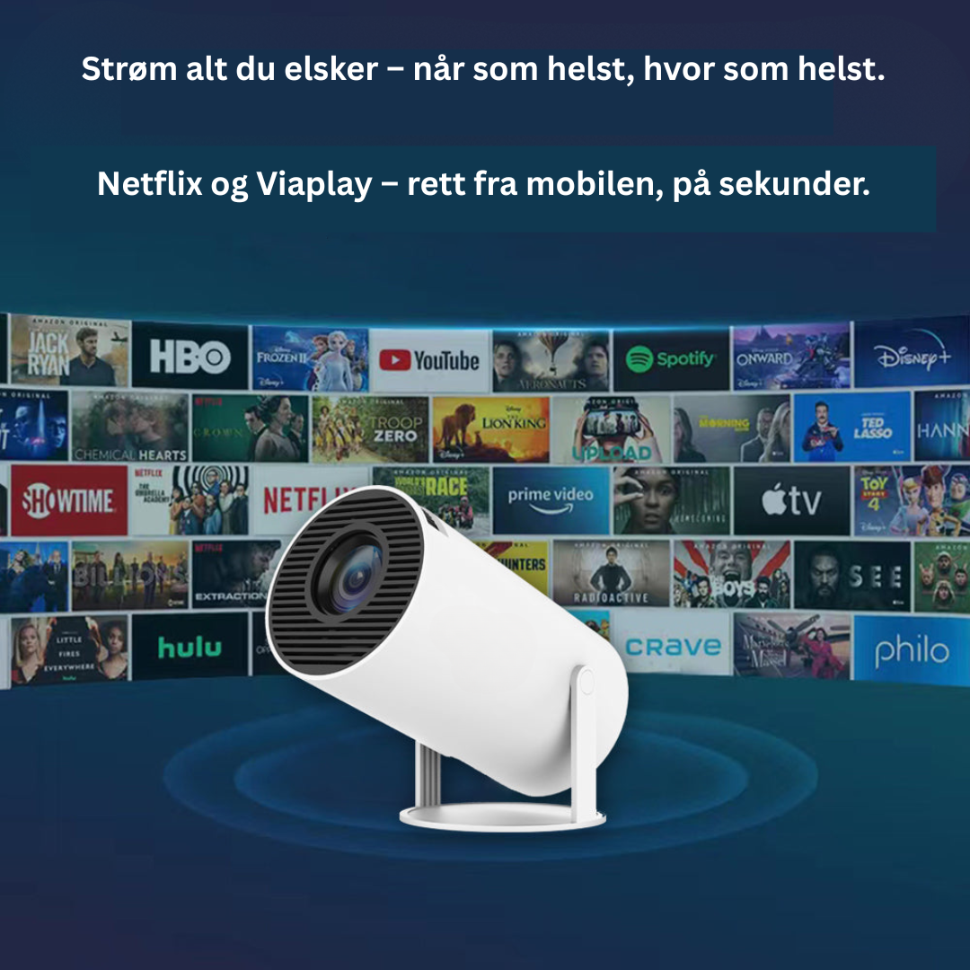 EliteCinema™ | Smart HD-projektor - opptil 4K HD-oppløsning