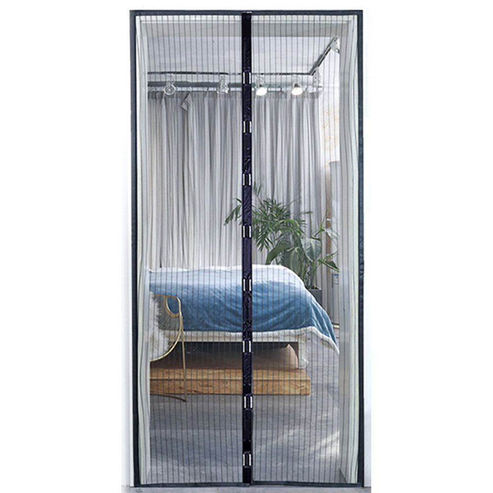 Magnetisk Myggnett for Dør med Automatisk Lukking | Insektnett med Magnetlås – Myggbeskyttelse for Terrasse, Balkong & Entré (Flere Størrelser)
