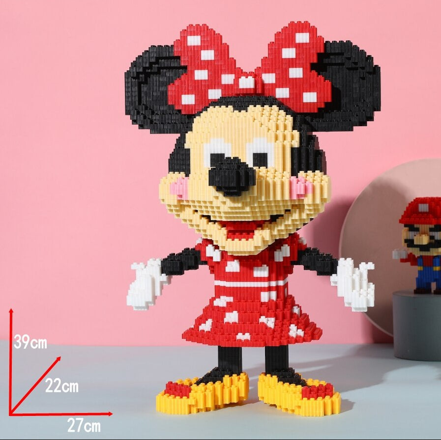 Mega Mouse i rød kjole | Byggeklosser