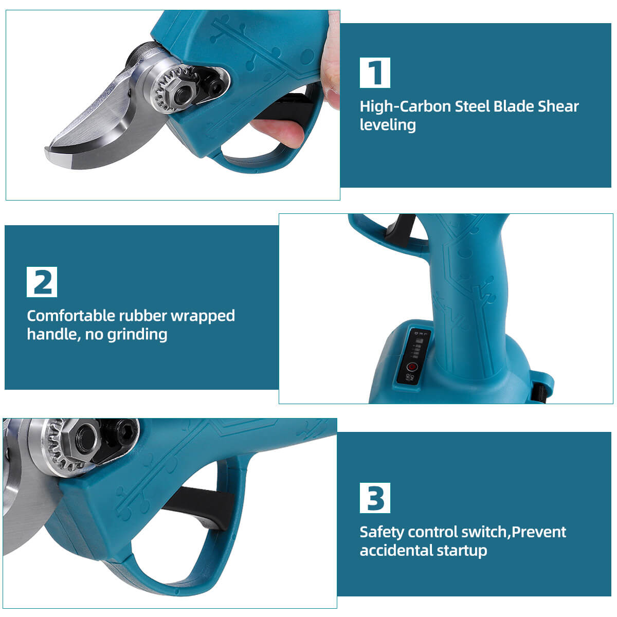 30mm Trådløs Elektrisk Beskjæringssaks