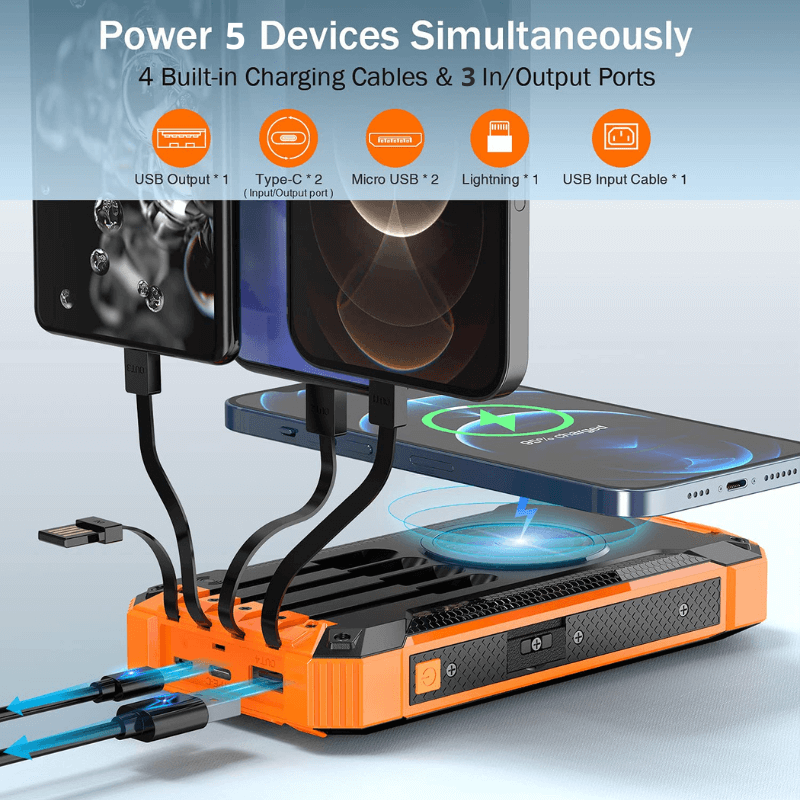 Solcellelader Power Bank Pro