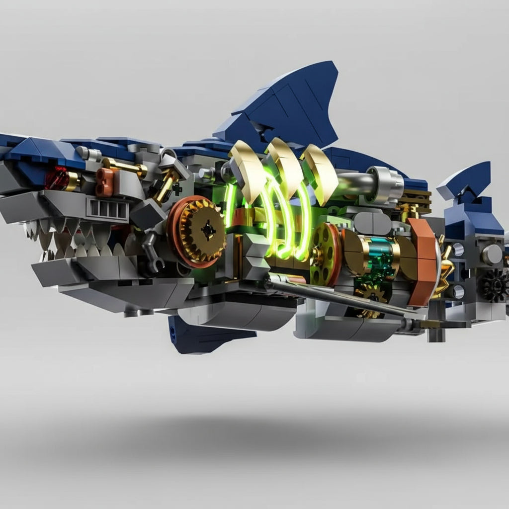 Flytte hai | Byggeklosser