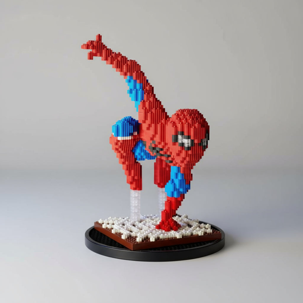 Rød superhelt | Byggeklosser