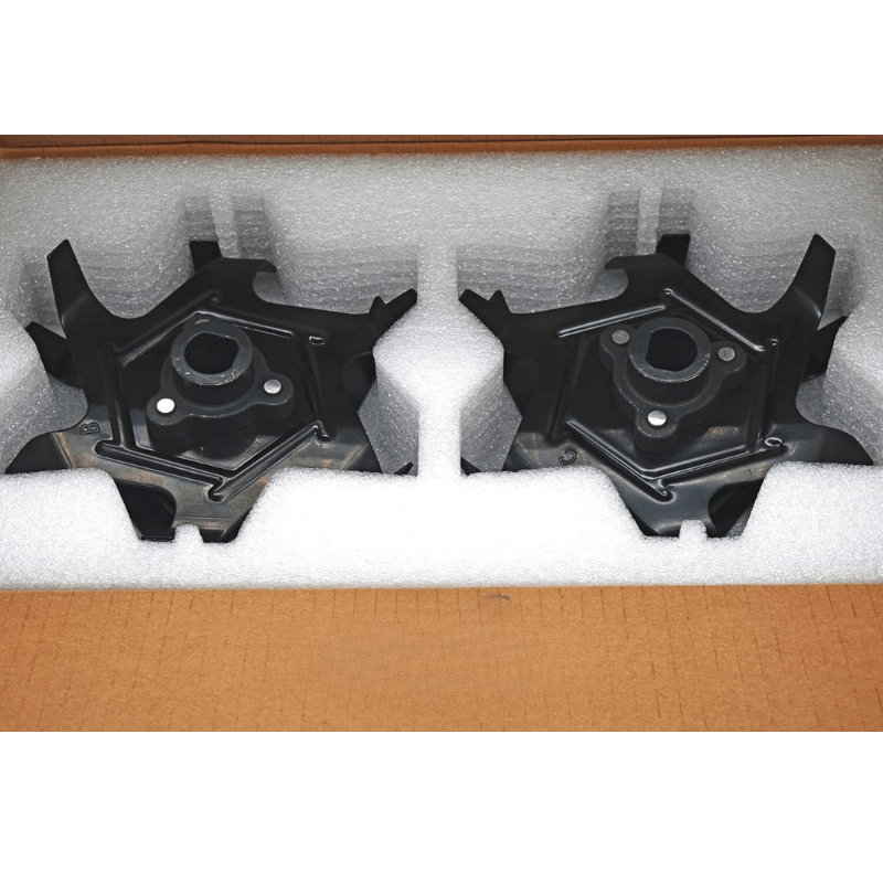 6" Metall Jordfreserblad Sett