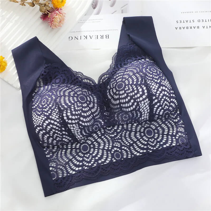 ComfortMax - Pluss Størrelse Sømløs BH for Kvinner M-5XL - Trådløs Minimizer - Push Up