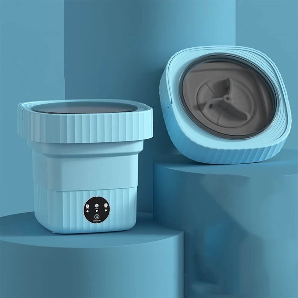 EcoWash - Effektiv & Sammenleggbar Mini Vaskemaskin