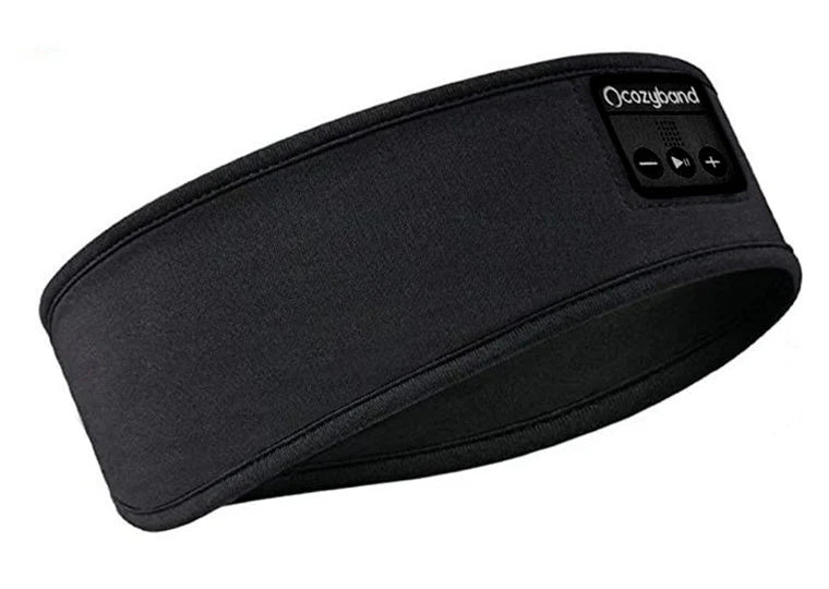 CozyBand™ – Mykt Pannebånd med Innebygde Hodetelefoner