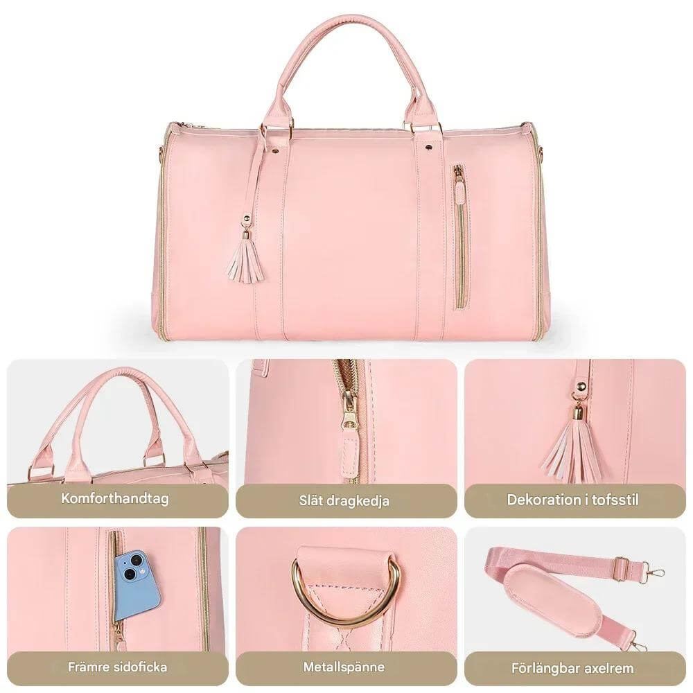 DuffEase - Sammenleggbar Reiseveske med Stor Kapasitet