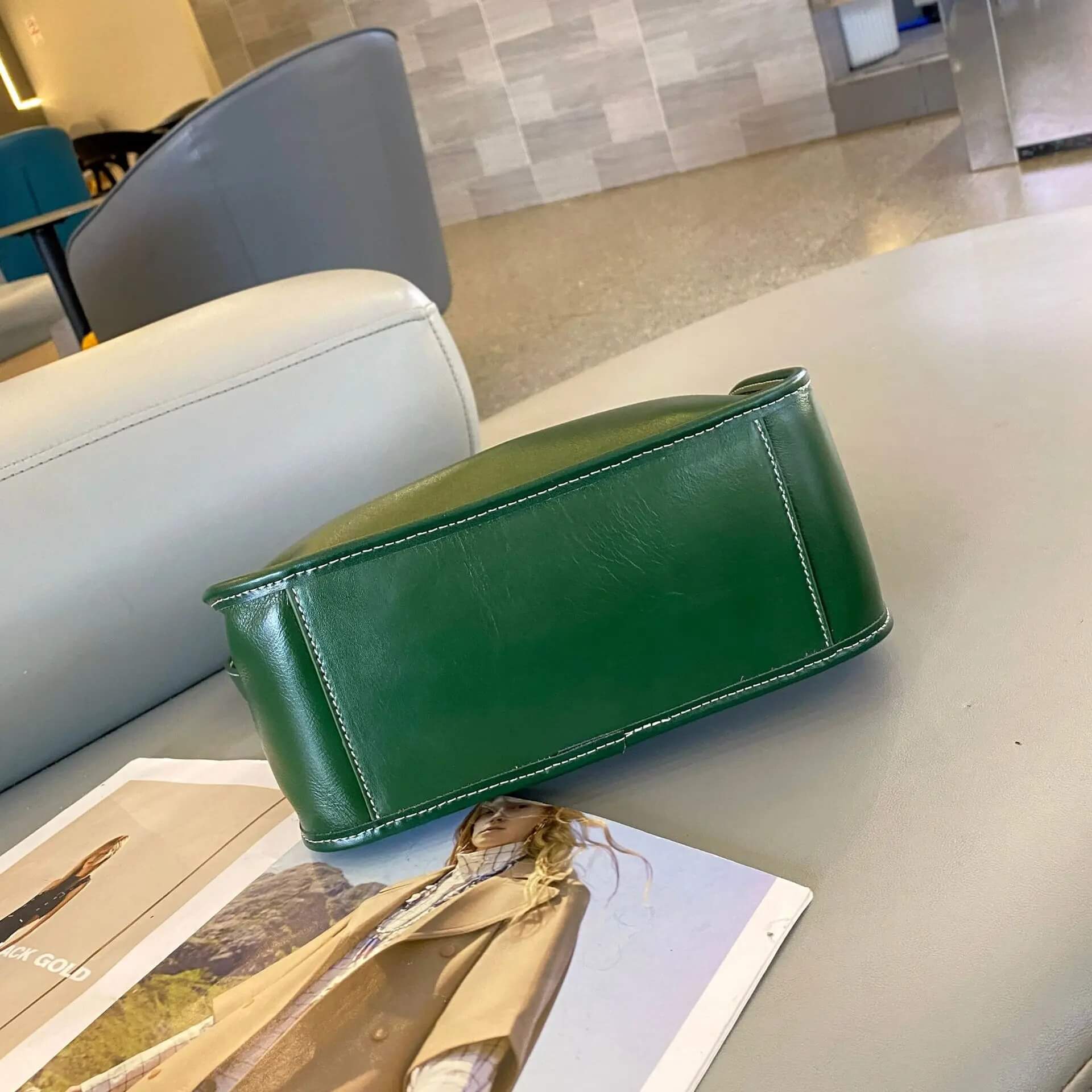 Luksus Skinnveske – Romslig og elegant håndveske i ekte skinn