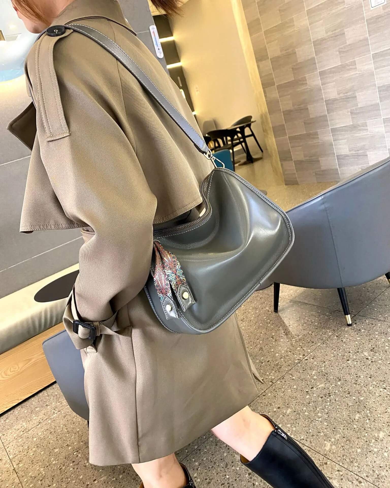 Luksus Skinnveske – Romslig og elegant håndveske i ekte skinn