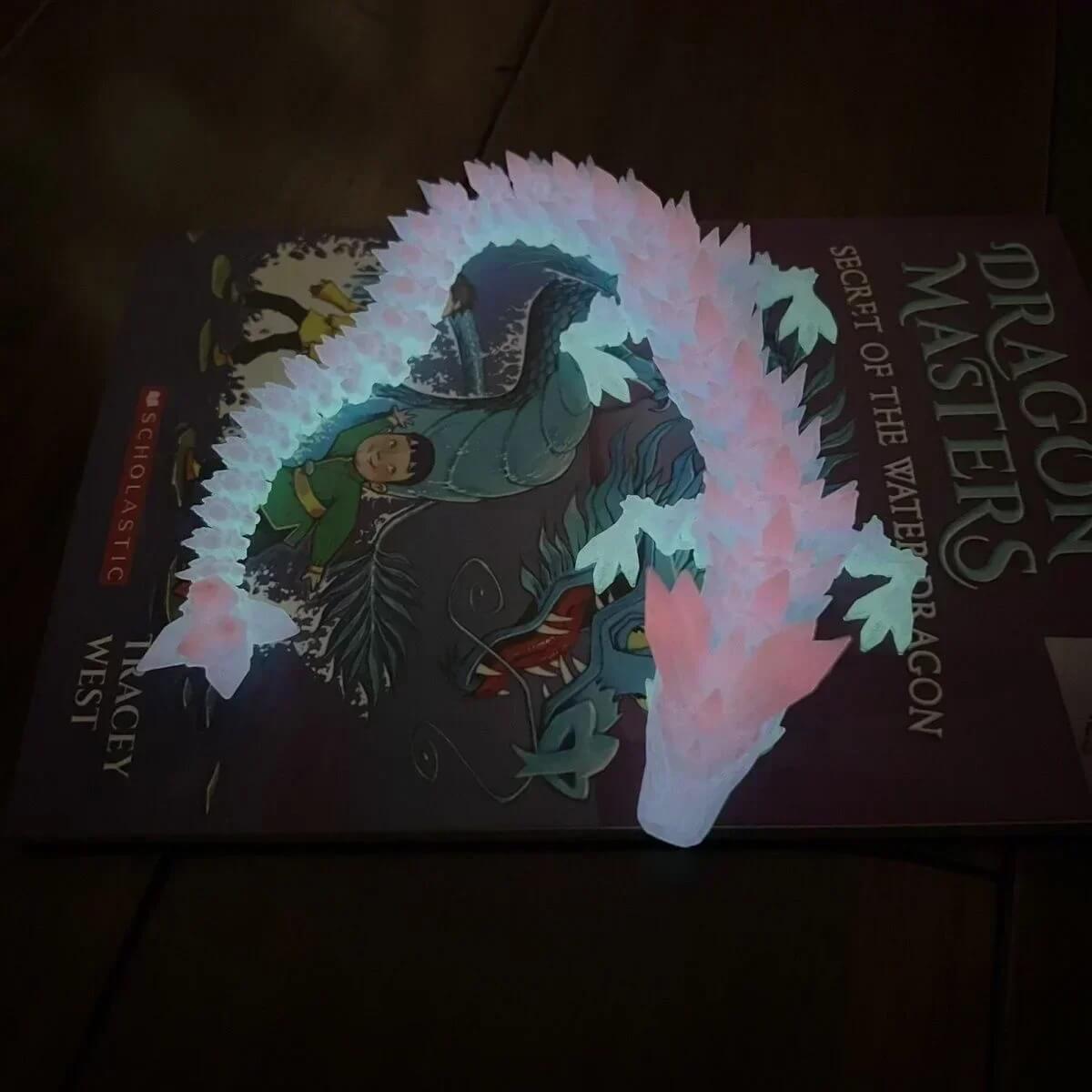 DrakeMorph - Bevegelig 3D-printet Dragemodell for Dekor og Fantasi