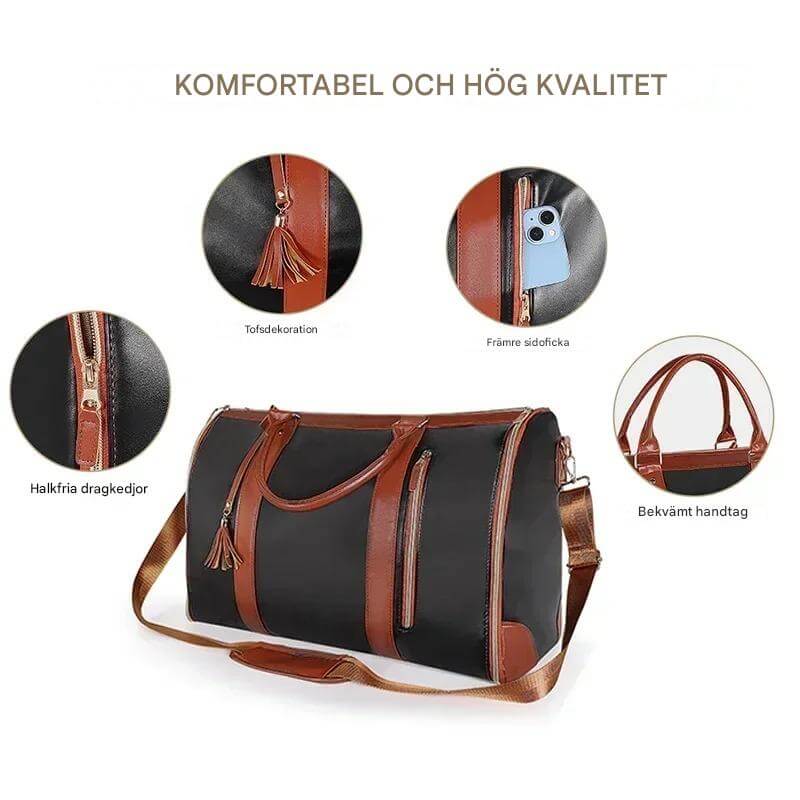 DuffEase - Sammenleggbar Reiseveske med Stor Kapasitet