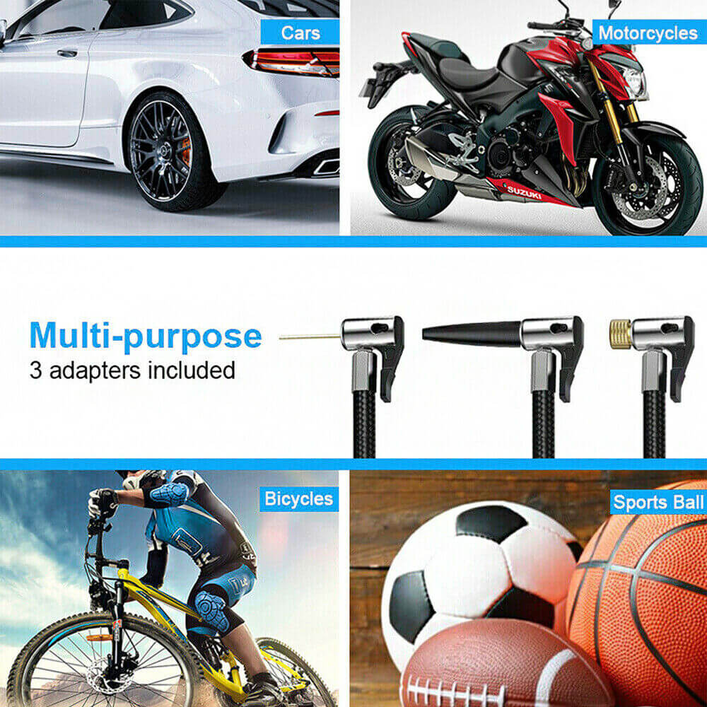 Bærbar dekkoppblåser luftpumpe