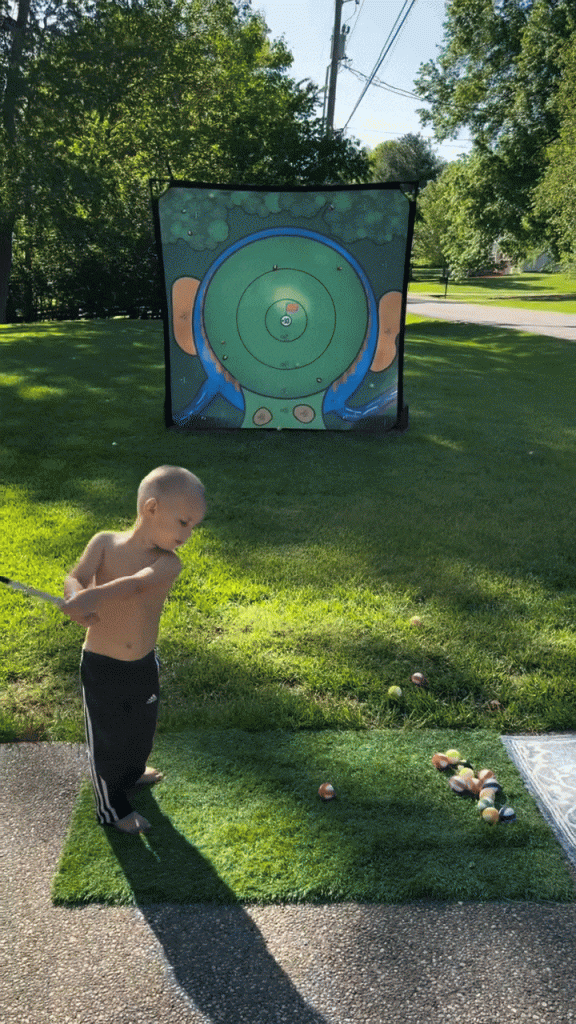 Swing ‘n’ Score – Moro Golfspill for Barn og Voksne | Chipping- og Putting-Treningssett