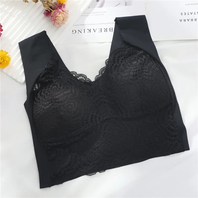 ComfortMax - Pluss Størrelse Sømløs BH for Kvinner M-5XL - Trådløs Minimizer - Push Up