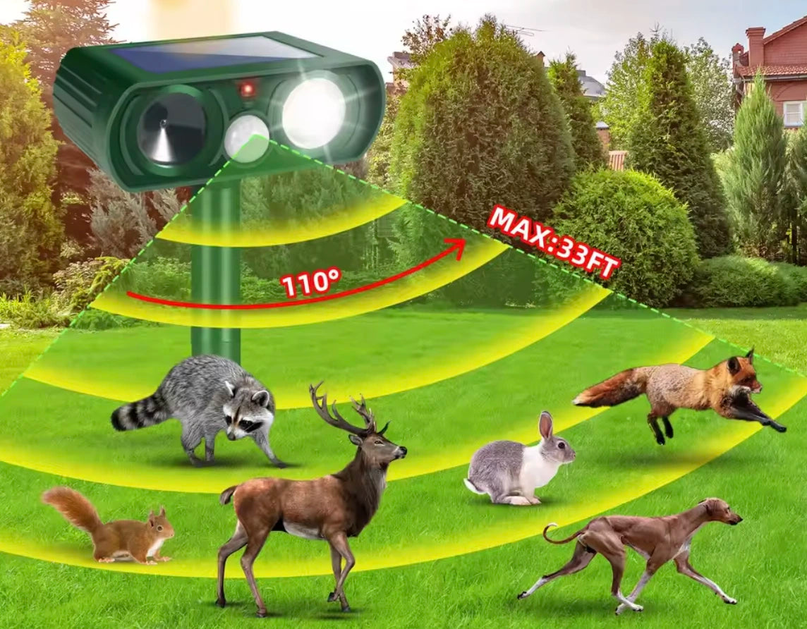 Ultralyd Anti-Skadedyr: Solcelledrevet